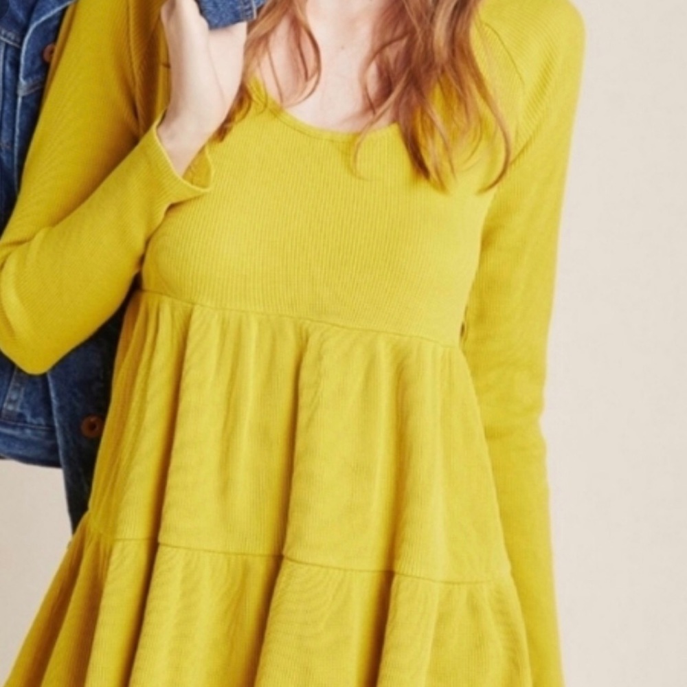 NWT Anthropologie Maeve Samina Babydoll Thermal